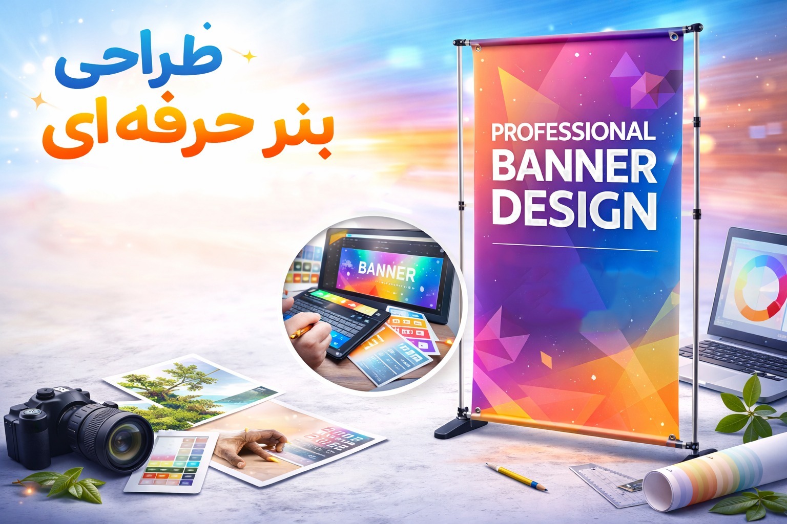 طراحی حرفه ای بنر